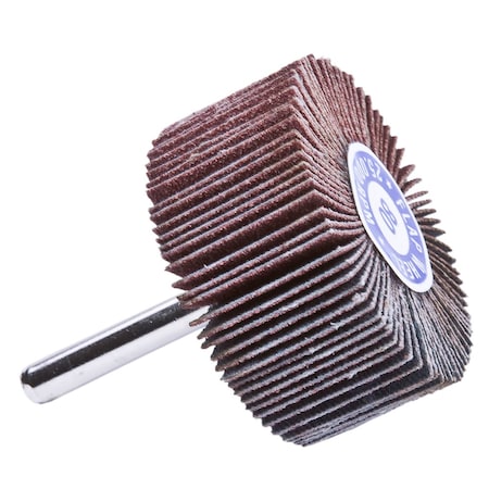 Forney Flap Wheel, Shank Mounted, 2 in x 1 in 71689